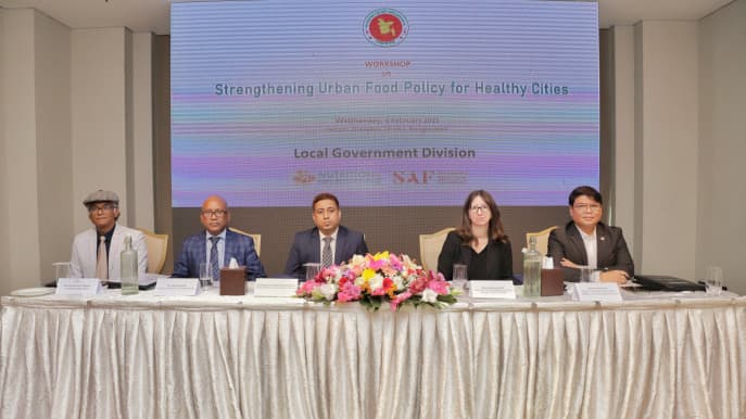 Workshop strengthening urban food policies for healthy cities in Bangladesh