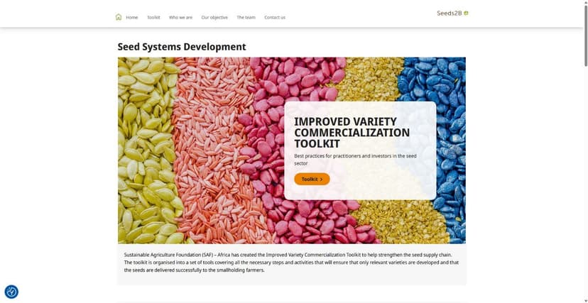 Seed Variety Commercialization Toolkit